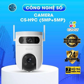 Camera 2 Mắt Ngoài Trời | Ezviz H9C 5MP x 2 | Có Màu Ban Đêm | AI thông minh & Đàm thoại | Chính Hãng BH 2 Năm