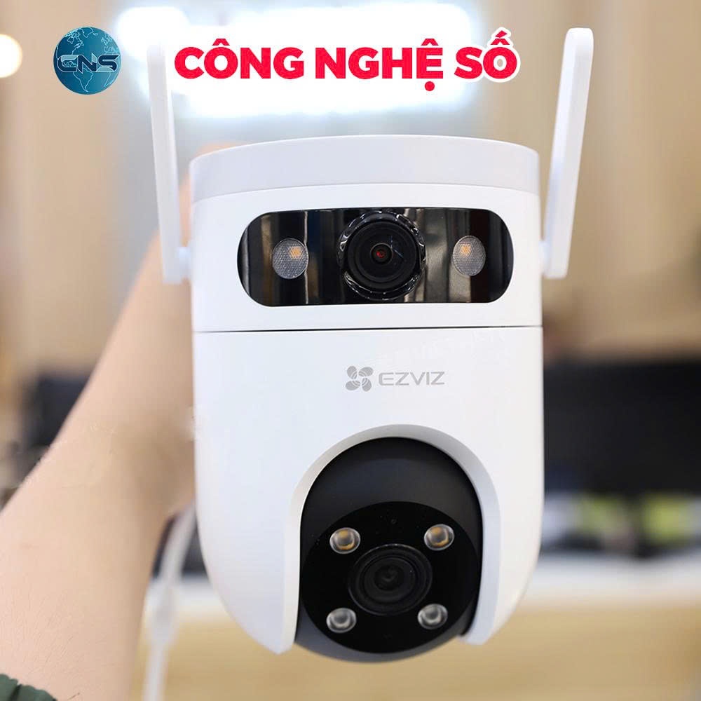 Camera 2 Mắt Ngoài Trời | Ezviz H9C 5MP x 2 | Có Màu Ban Đêm | AI thông minh & Đàm thoại | Chính Hãng BH 2 Năm | BigBuy360 - bigbuy360.vn