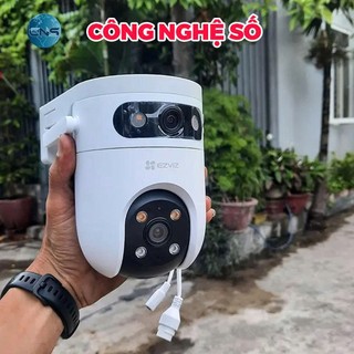 Camera 2 Mắt Ngoài Trời | Ezviz H9C 5MP x 2 | Có Màu Ban Đêm | AI thông minh & Đàm thoại | Chính Hãng BH 2 Năm