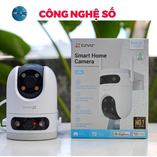Camera 2 Mắt Ngoài Trời | Ezviz H9C 5MP x 2 | Có Màu Ban Đêm | AI thông minh & Đàm thoại | Chính Hãng BH 2 Năm