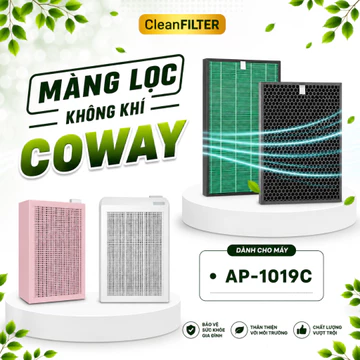 Màng Lọc Không Khí Coway Thay Thế Mã: AP-1019C. Màng Lọc Than Hoạt Tính, Màng Lọc Hepa