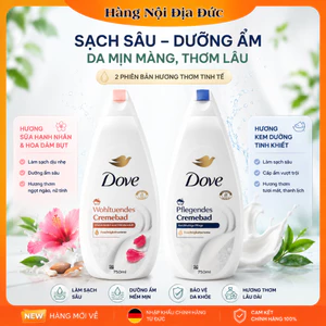 Sữa tắm Dove 750ml hạnh nhân và hương hoa của Đức -DATE MỚI ĐỦ BILL