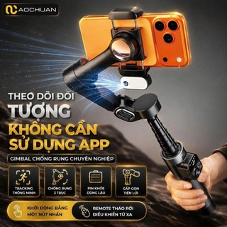 Gimbal Smart X3 Pro, Gimbal Chống rung điện thoại, Gậy chống rung dành riêng cho chụp ảnh,quay video