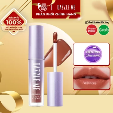 Son tint bóng DAZZLE ME căng bóng, bền màu Ink-Gloss Lip Tint 2.5ml thegioiskinfood