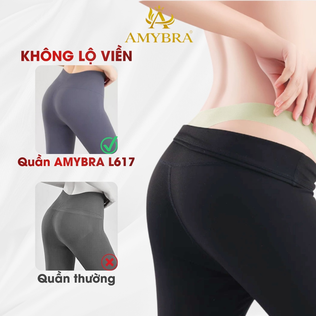 Quần Lọt Khe Su Thạch Không Lộ Viền - Quần Chip Nữ Mỏng Nhẹ Không Đường May Tinh Tế AMYBRA L617