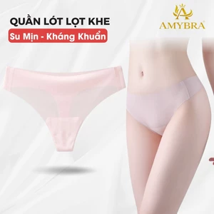 Quần Lọt Khe Su Thạch Không Lộ Viền - Quần Chip Nữ Mỏng Nhẹ Không Đường May Tinh Tế AMYBRA L617