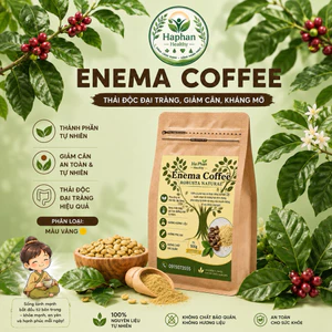 500g Cà phê hữu cơ thải độc đại tràng, rang nhẹ
