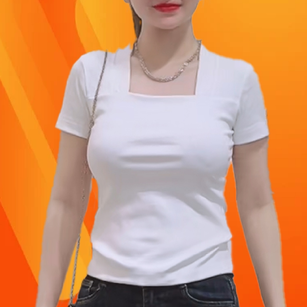Áo Ôm Body Nữ Ngắn Tay 𝗟𝗮𝗻𝗹𝗲𝗲 𝗦𝘁𝗼𝗿𝗲 Mã 0U