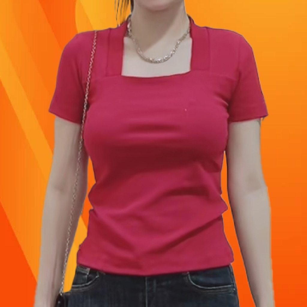 Áo Ôm Body Nữ Ngắn Tay 𝗟𝗮𝗻𝗹𝗲𝗲 𝗦𝘁𝗼𝗿𝗲 Mã 0U
