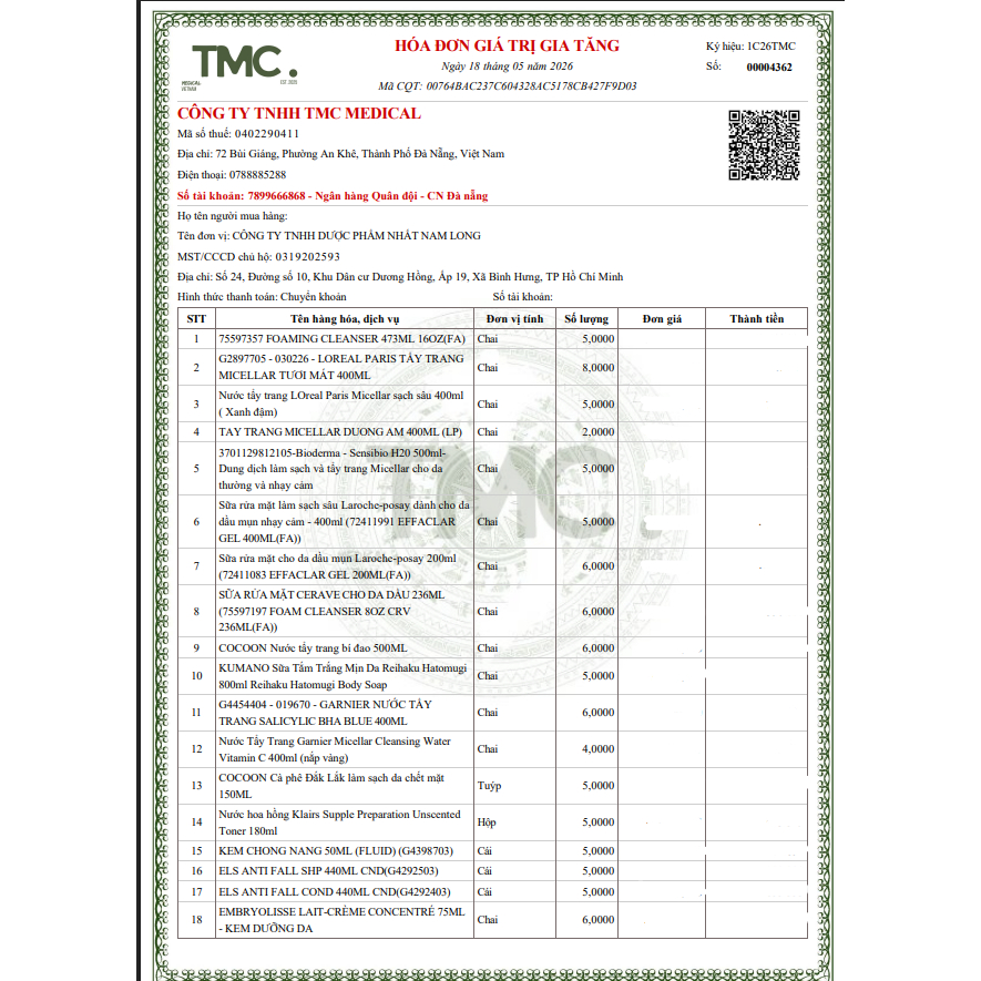 Sữa rửa mặt foaming giúp làm sạch sâu và dưỡng ẩm dịu nhẹ dành cho da dầu - CeraVe Foaming Facial Cleanser 236ML