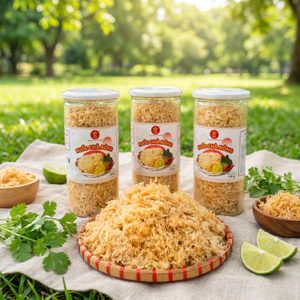 Ruốc Chà Bông Heo Thăn Sạch 100% – Ruốc Thịt MEVINA Thượng Hạng, An Toàn Vệ Sinh