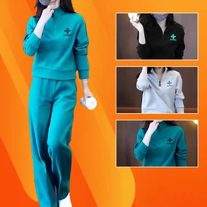 Đồ Bộ Nữ Quần Dài 𝗟𝗮𝗻𝗹𝗲𝗲 𝗦𝘁𝗼𝗿𝗲 Cổ Khóa MÃ 0K