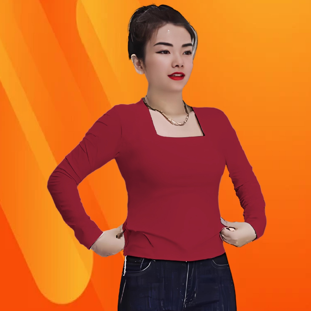 Áo Ôm Body Tay Dài 𝗟𝗮𝗻𝗹𝗲𝗲 𝗦𝘁𝗼𝗿𝗲 Mã UD