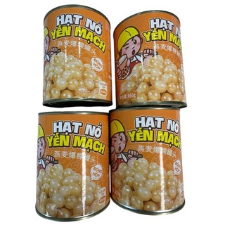 HẠT NỔ YẾN MẠCH ĐỒNG HỘP 850G - GIÒN SẦN SẬT, CÀNG ĂN CÀNG CUỐN