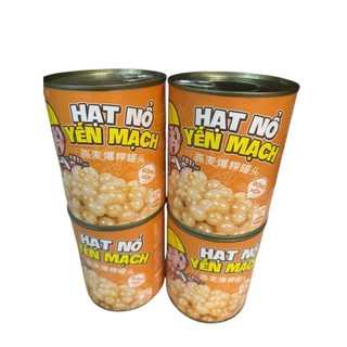 HẠT NỔ YẾN MẠCH ĐỒNG HỘP 850G - GIÒN SẦN SẬT, CÀNG ĂN CÀNG CUỐN