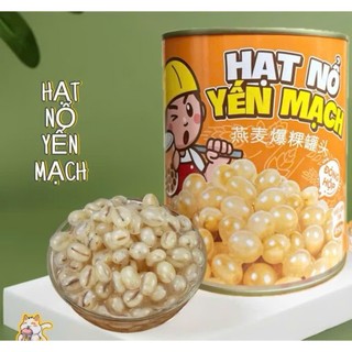 HẠT NỔ YẾN MẠCH ĐỒNG HỘP 850G - GIÒN SẦN SẬT, CÀNG ĂN CÀNG CUỐN
