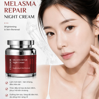 Kem Dưỡng Da Ban Đêm CELLGIGIR MP1558 - Dưỡng Ẩm Sâu, Tăng Độ Đàn Hồi, Giảm Nám, Tàn Nhang