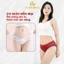 Quần Lót Nữ Phối Ren Xuyên Thấu Gợi Cảm, Quần Chip Nữ Đáy May Kháng Khuẩn AMYBRA L8136
