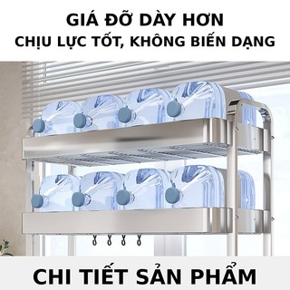 GSlife Kệ Gác Bồn Rửa Inox Đa Năng 1/2 Tầng Có Giá Dao Thớt Ống Đũa Chống Gỉ Sét