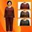 Đồ bộ hoa tay dài 𝗟𝗮𝗻𝗹𝗲𝗲 𝗦𝘁𝗼𝗿𝗲 Mã WD