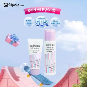 Combo Gel & Xịt Chống Nắng Naris Nhật Bản Kiềm Dầu Đỉnh Cao SP50/PA++++
