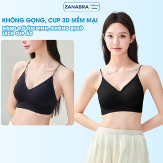 Áo ngực nữ đúc su cổ yếm hở lưng mặc được nhiều kiểu, Áo lót nữ mút 1.5CM nâng ngực tạo quả tôn dáng ZANABRA 925
