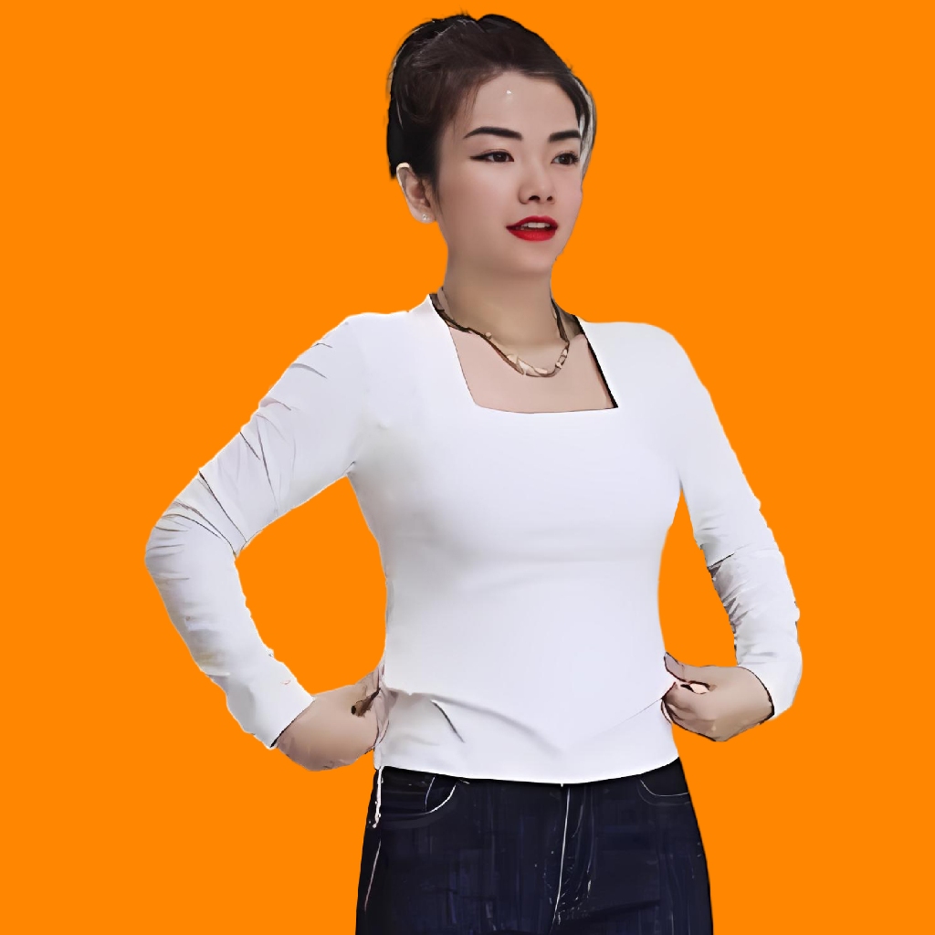 Áo Ôm Body Tay Dài 𝗟𝗮𝗻𝗹𝗲𝗲 𝗙𝗮𝘀𝗵𝗶𝗼𝗻 Mã UD