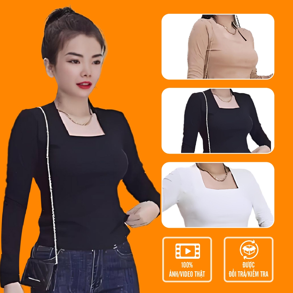Áo Ôm Body Tay Dài 𝗟𝗮𝗻𝗹𝗲𝗲 𝗙𝗮𝘀𝗵𝗶𝗼𝗻 Mã UD