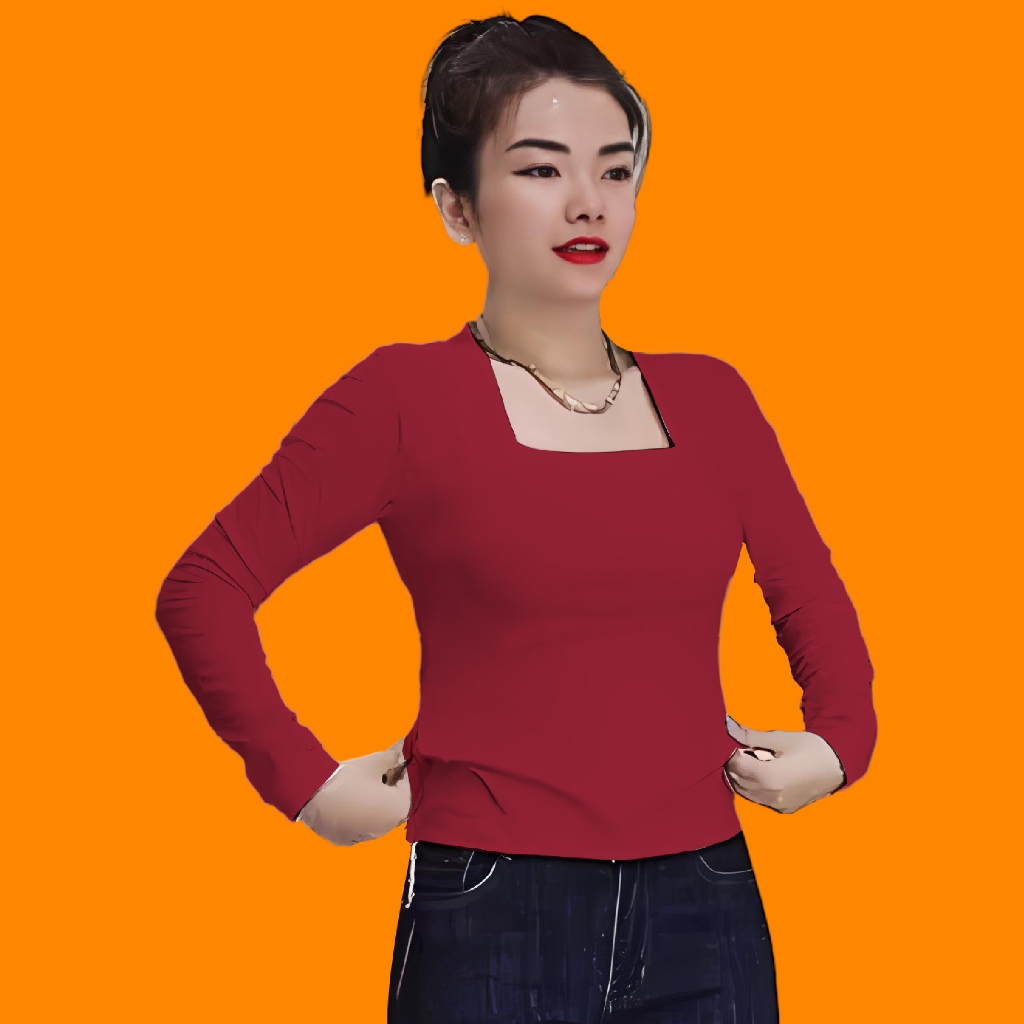 Áo Ôm Body Tay Dài 𝗟𝗮𝗻𝗹𝗲𝗲 𝗙𝗮𝘀𝗵𝗶𝗼𝗻 Mã UD