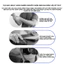 Dây đeo bảo vệ cổ tay ECOFIT tập gym, yoga, thể thao, chống bong gân, hỗ trợ cổ tay khi vận động