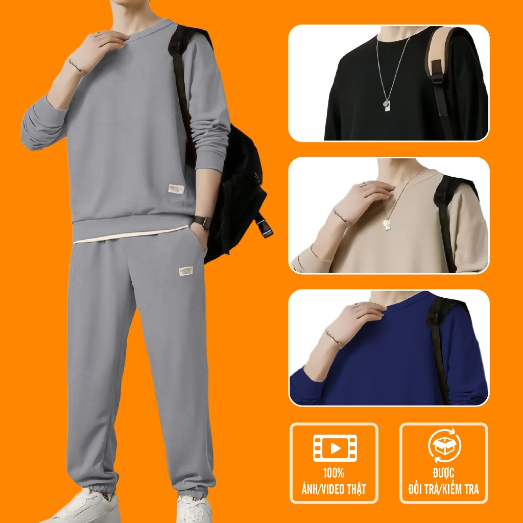 Đồ Bộ Nam Quần Dài 𝗟𝗮𝗻𝗹𝗲𝗲 𝗙𝗮𝘀𝗵𝗶𝗼𝗻 MÃ GD