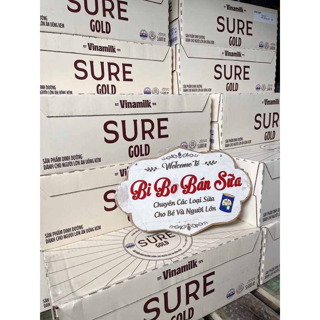 COMBO 2 Thùng 48 Hộp Sữa Vinamilk Sure Gold 237ml