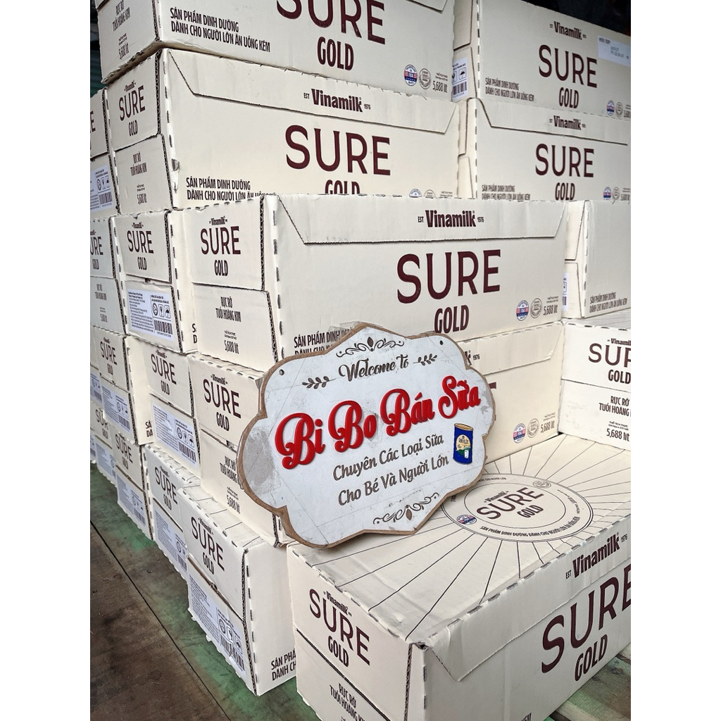 COMBO 2 Thùng 48 Hộp Sữa Vinamilk Sure Gold 237ml