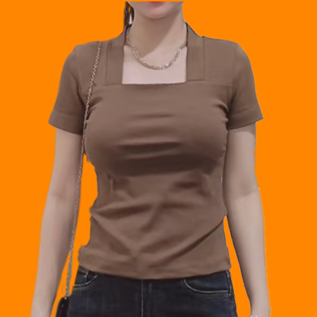 Áo Ôm Body Nữ Ngắn Tay 𝗟𝗮𝗻𝗹𝗲𝗲 𝗙𝗮𝘀𝗵𝗶𝗼𝗻 Mã 0U