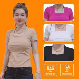 Áo Ôm Body Nữ Ngắn Tay 𝗟𝗮𝗻𝗹𝗲𝗲 𝗙𝗮𝘀𝗵𝗶𝗼𝗻 Mã 0U