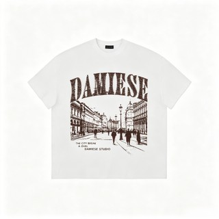 ÁO THUN Unisex BOXY LOCAL BRAND "ISLAND" COTTON 260GSM