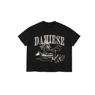 ÁO THUN Unisex BOXY LOCAL BRAND "ISLAND" COTTON 260GSM