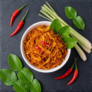 Khô Gà Sợi Ăn Liền Thơm Cay – Khô Gà Sợi MEVINA Giòn Dai, Ngon Chuẩn Vị