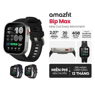 [NEW] Đồng hồ thông minh Amazfit Bip Max - Hàng chính hãng - Bảo hành 12 tháng