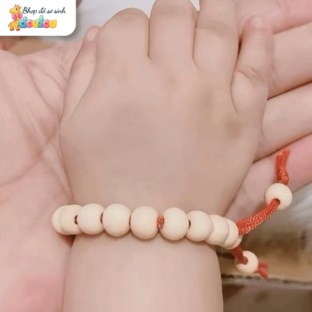 Vòng Dâu Tằm Cho Bé Sơ Sinh Vòng Tay Sức Khỏe DouDou A25