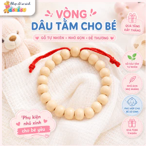 Vòng Dâu Tằm Cho Bé Sơ Sinh Vòng Tay Sức Khỏe DouDou A25