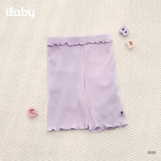 Quần legging đùi bé gái ILABY HCM chất liệu thun tăm mềm mại co giãn tốt [3939]