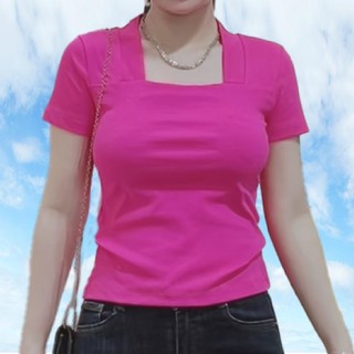 Áo Ôm Body Nữ Ngắn Tay 𝗟𝗮𝗻𝗹𝗲𝗲 𝗦𝗵𝗼𝗽 Mã 0U