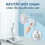Quạt Mini 3 Cánh Treo Tường Xoay 360° – Mát Nhanh, Êm Ái, Tiết Kiệm Điện, Có Lồng Bảo Vệ An Toàn