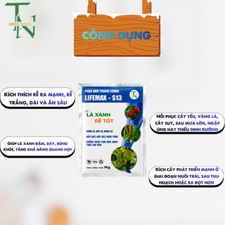 Phân Bón Trung Lượng - Lá Xanh Rễ Tốt - Combi 500g Bật mầm, hồi phục ,xanh lá , phát triển toàn diện