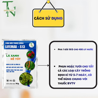 Phân Bón Trung Lượng - Lá Xanh Rễ Tốt - Combi 500g Bật mầm, hồi phục ,xanh lá , phát triển toàn diện