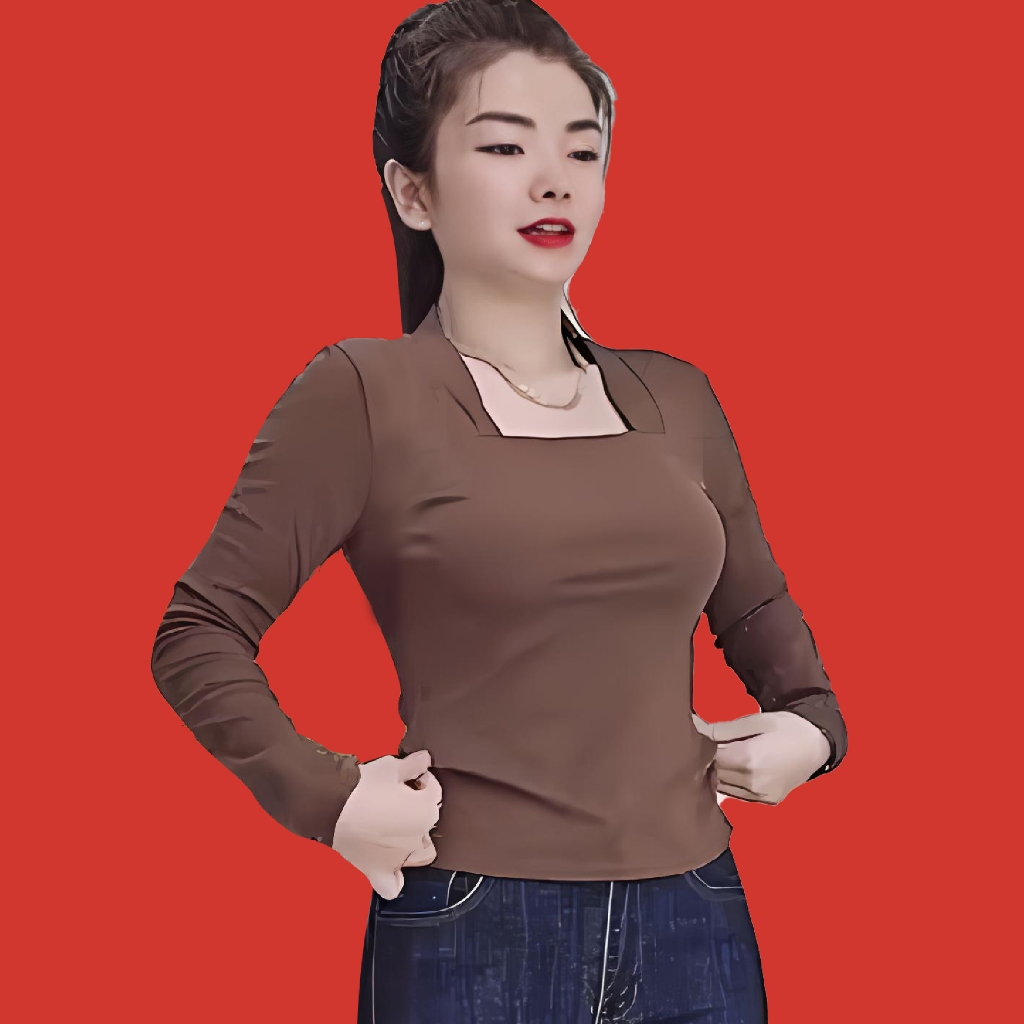 Áo Ôm Body Tay Dài 𝗗𝗟 𝗙𝗮𝘀𝗵𝗶𝗼𝗻 Mã UD
