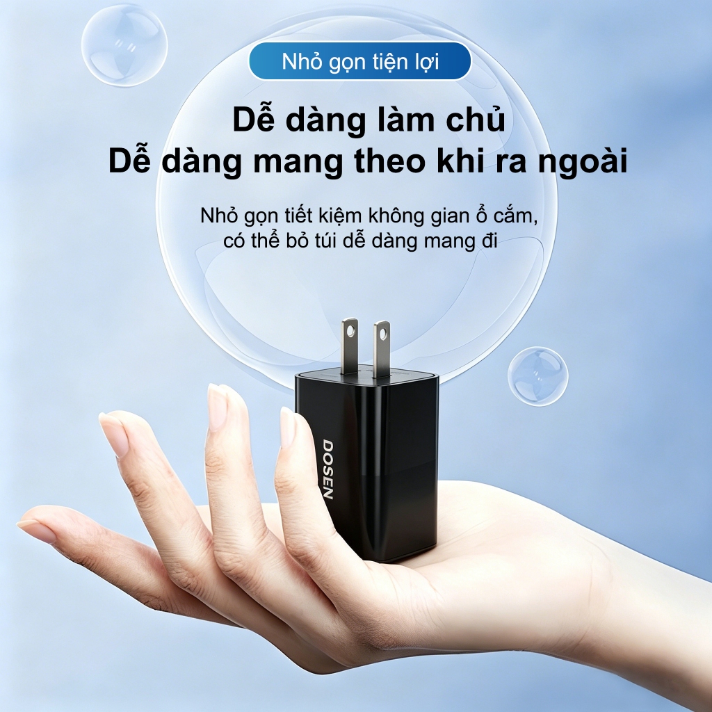 Dosen Bộ Củ Cáp Sạc Nhanh 20W An Toàn Ổn Định- Bảo Vệ Thiết Bị- Không Nóng Máy- Có Chống Nổ | BigBuy360 - bigbuy360.vn