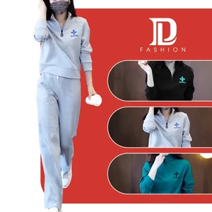 Đồ Bộ Nữ Quần Dài 𝗗𝗟 𝗙𝗮𝘀𝗵𝗶𝗼𝗻 Cổ Khóa MÃ 0K