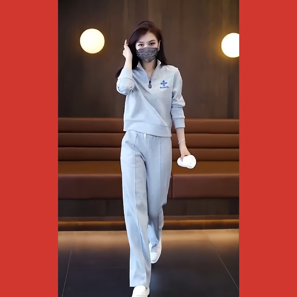 Đồ Bộ Nữ Quần Dài 𝗗𝗟 𝗙𝗮𝘀𝗵𝗶𝗼𝗻 Cổ Khóa MÃ 0K
